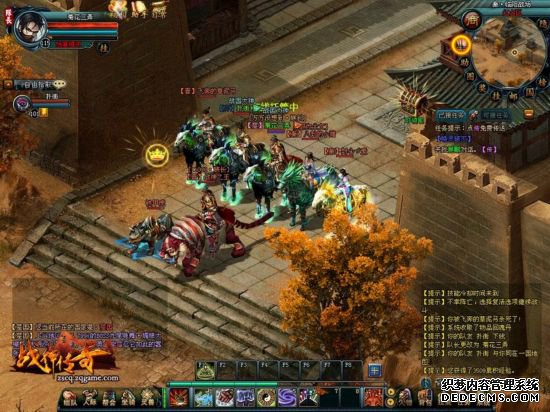 进击的军队登场 《战神传奇》23日新服战个痛快