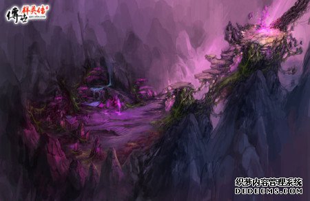 《传世群英传》手绘原画妖界秘闻揭秘